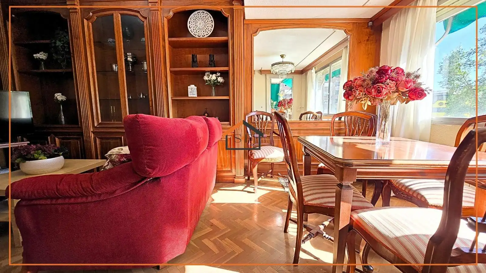 Comedor de Piso en venta en Madrid con Aire acondicionado, Jardín privado y Parquet