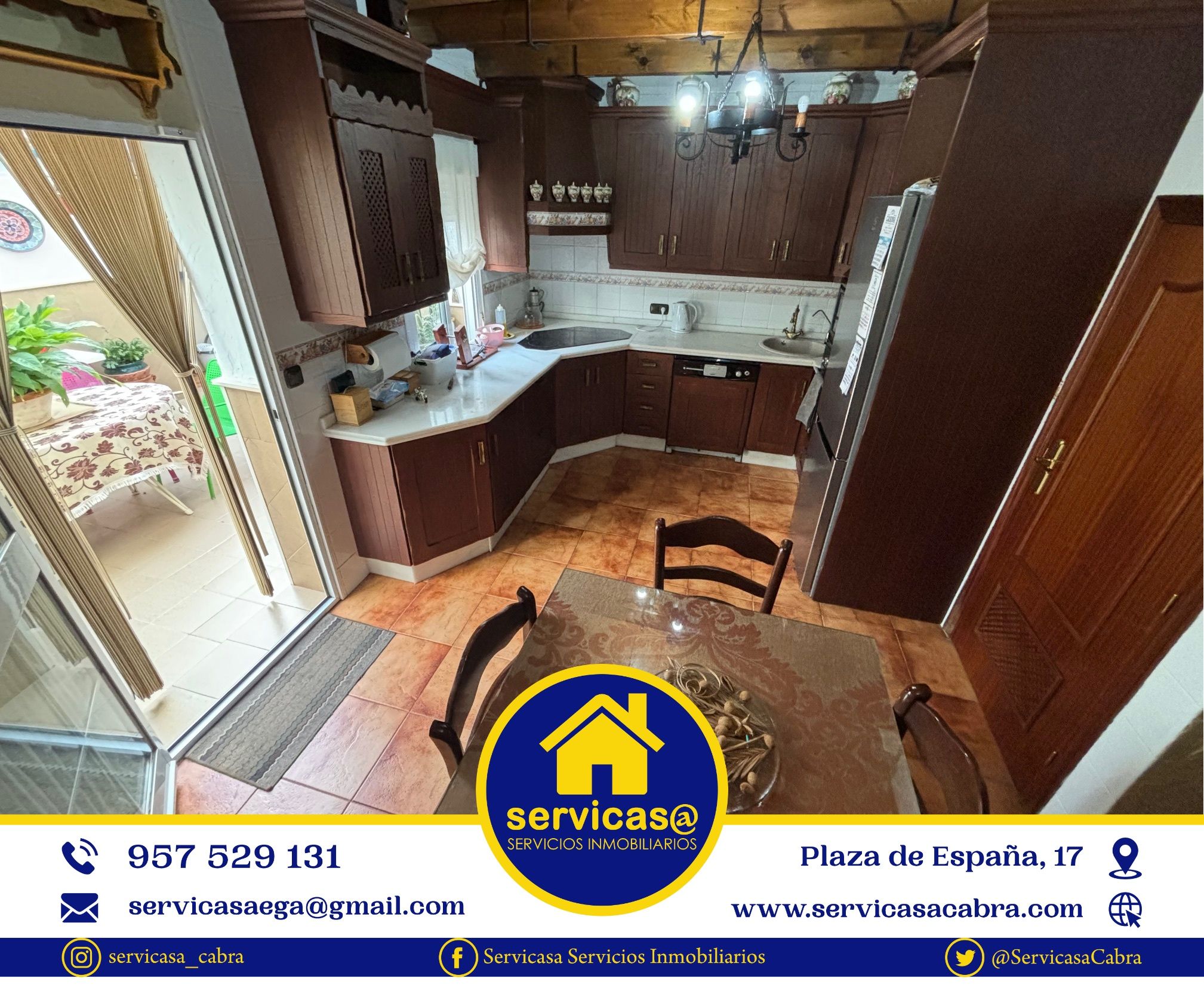 Kitchen of Single-family semi-detached for sale in Cabra  with Air Conditioner, Heating and Storage room