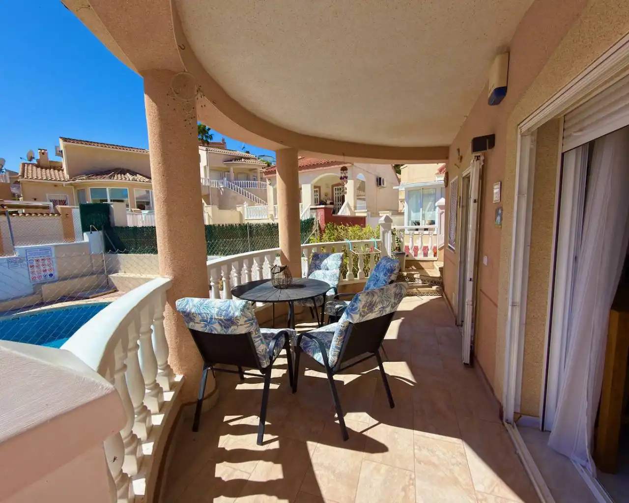 Terrassa de Casa o xalet en venda en Rojales amb Aire condicionat, Jardí privat i Terrassa