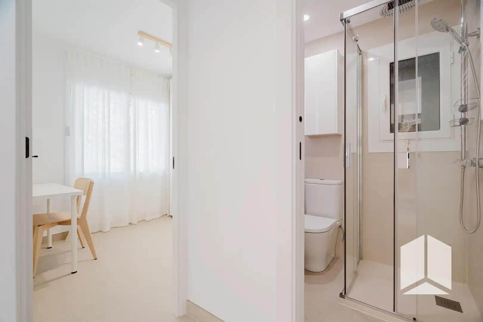 Bedroom of Flat for sale in Castelldefels  with Air Conditioner, Terrace and Swimming Pool