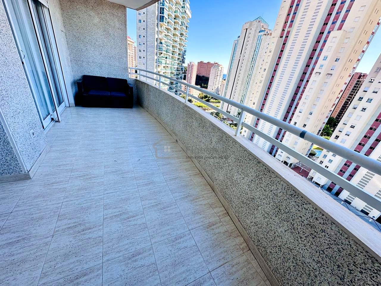 Terrassa de Apartament en venda en Villajoyosa / La Vila Joiosa amb Aire condicionat, Terrassa i Moblat