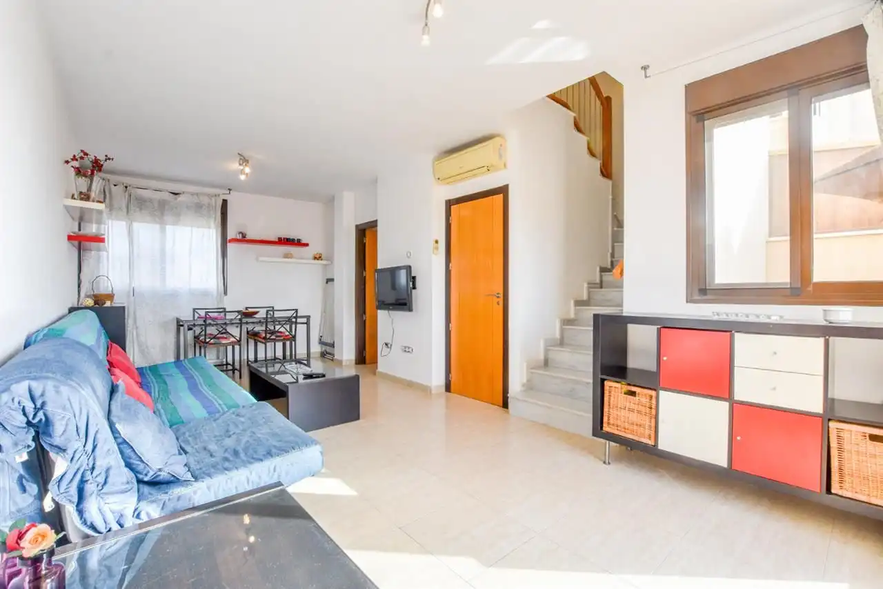 Sala de estar de Ático en venta en Águilas con Amueblado