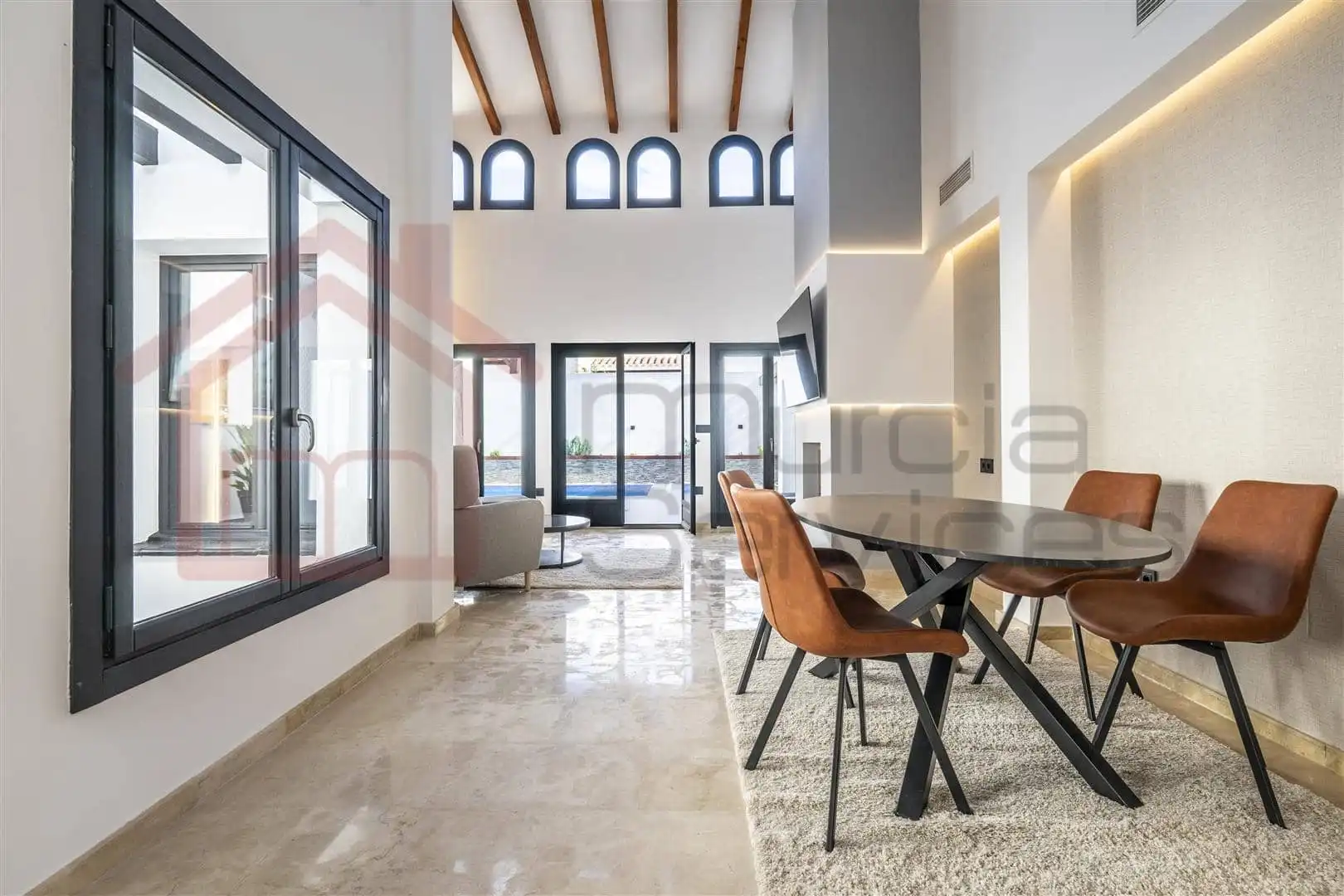 Sala de estar de Casa o chalet en venta en Campo de Murcia