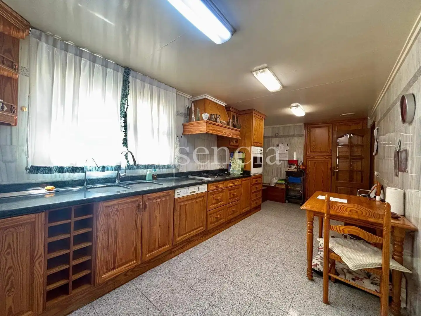 Kitchen of Flat for sale in Gandia  with Air Conditioner, Terrace and Balcony