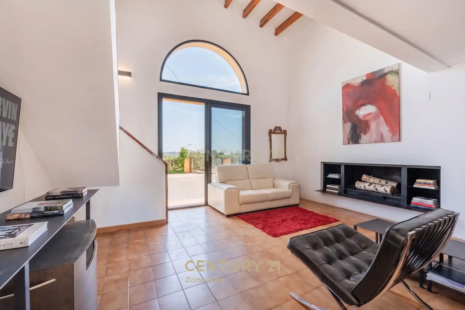 Sala d'estar de Casa o xalet en venda en Castellví de la Marca amb Piscina