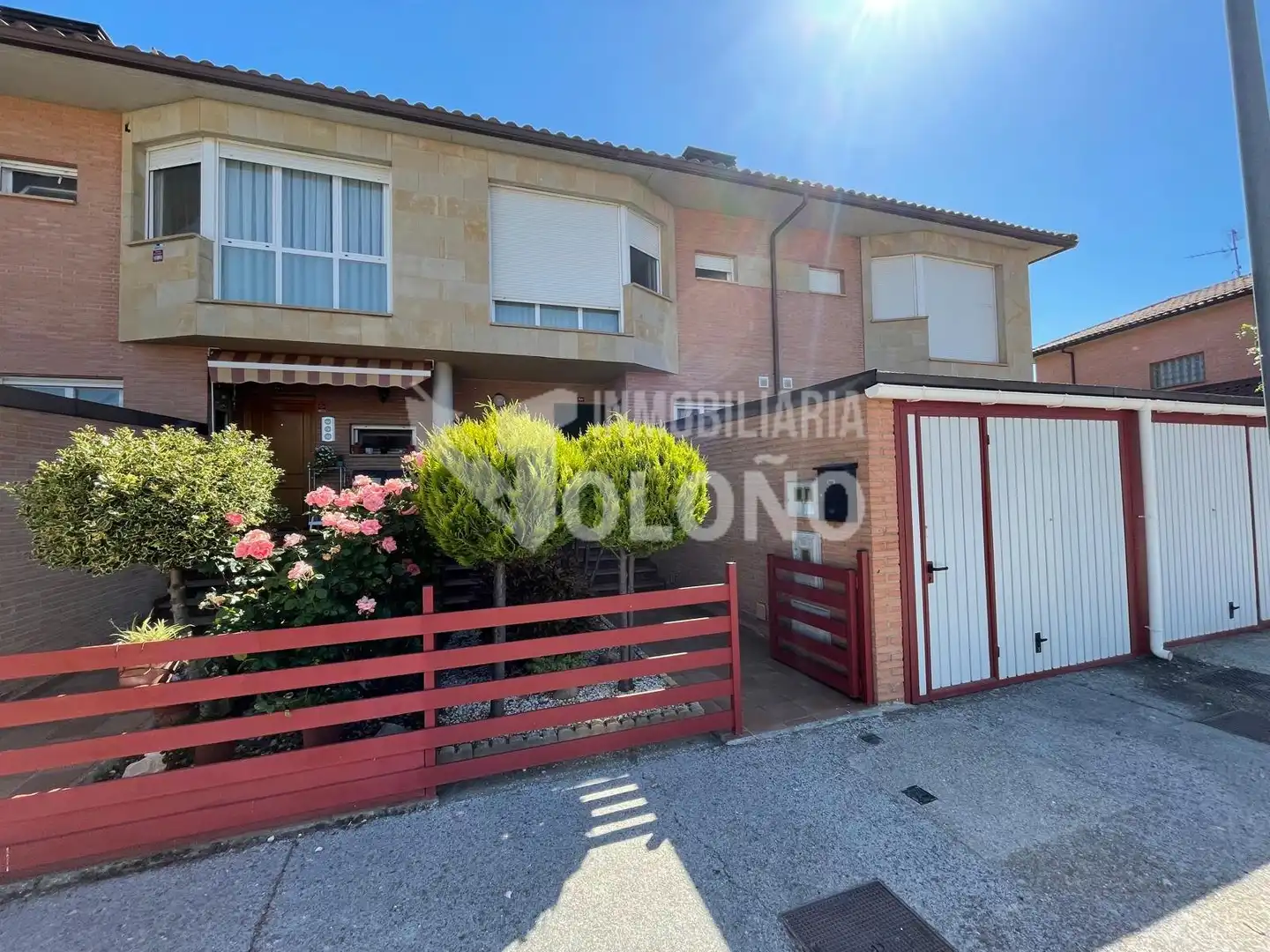 Vista exterior de Casa o chalet en venta en Alesanco con Calefacción, Jardín privado y Parquet