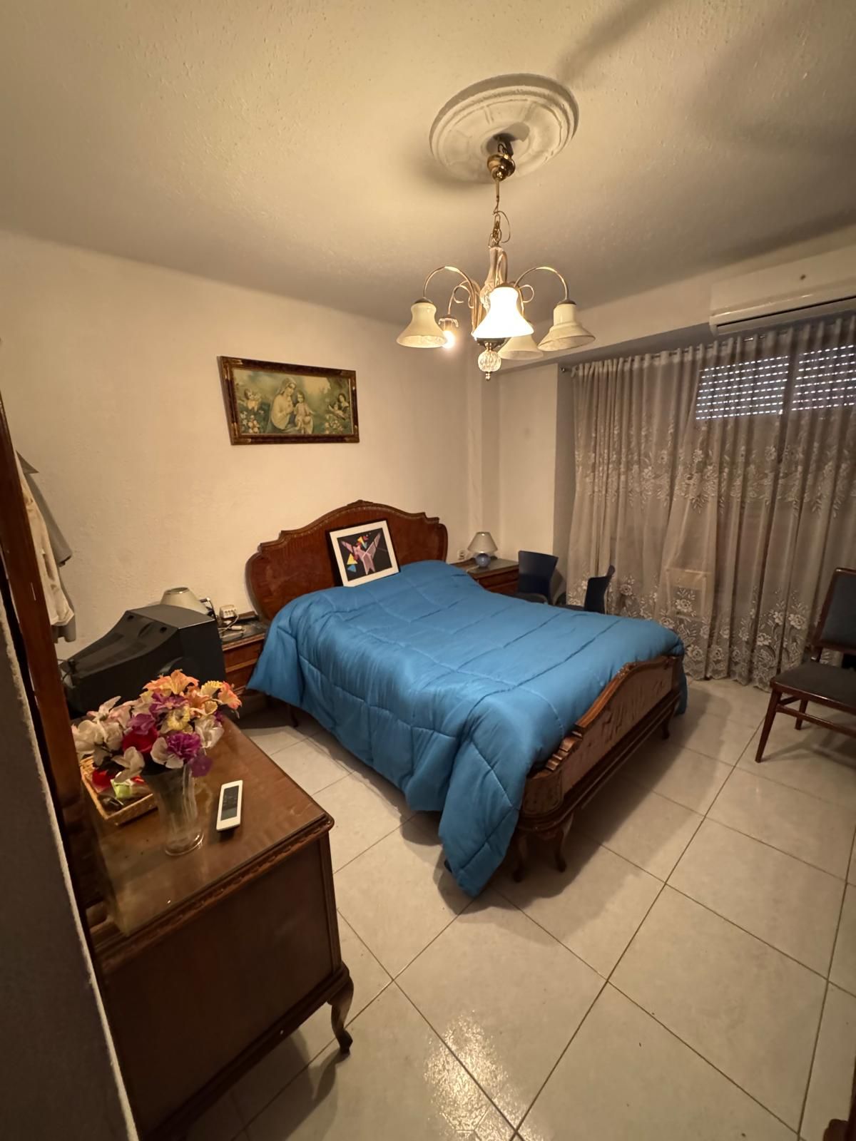 Bedroom of Flat for sale in  Valencia Capital  with Balcony