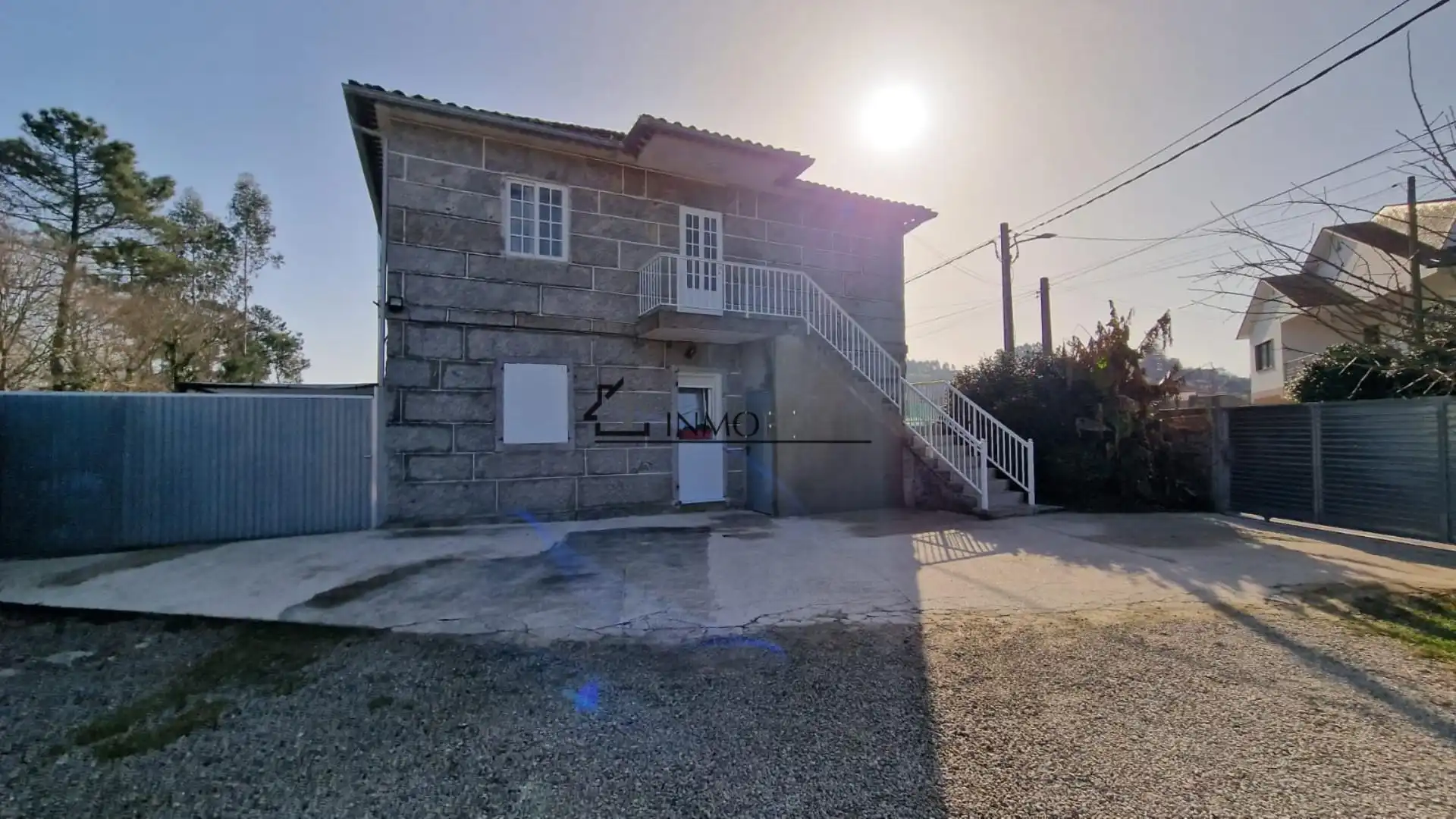 Vista exterior de Casa o xalet en venda en Pontevedra Capital  amb Jardí privat