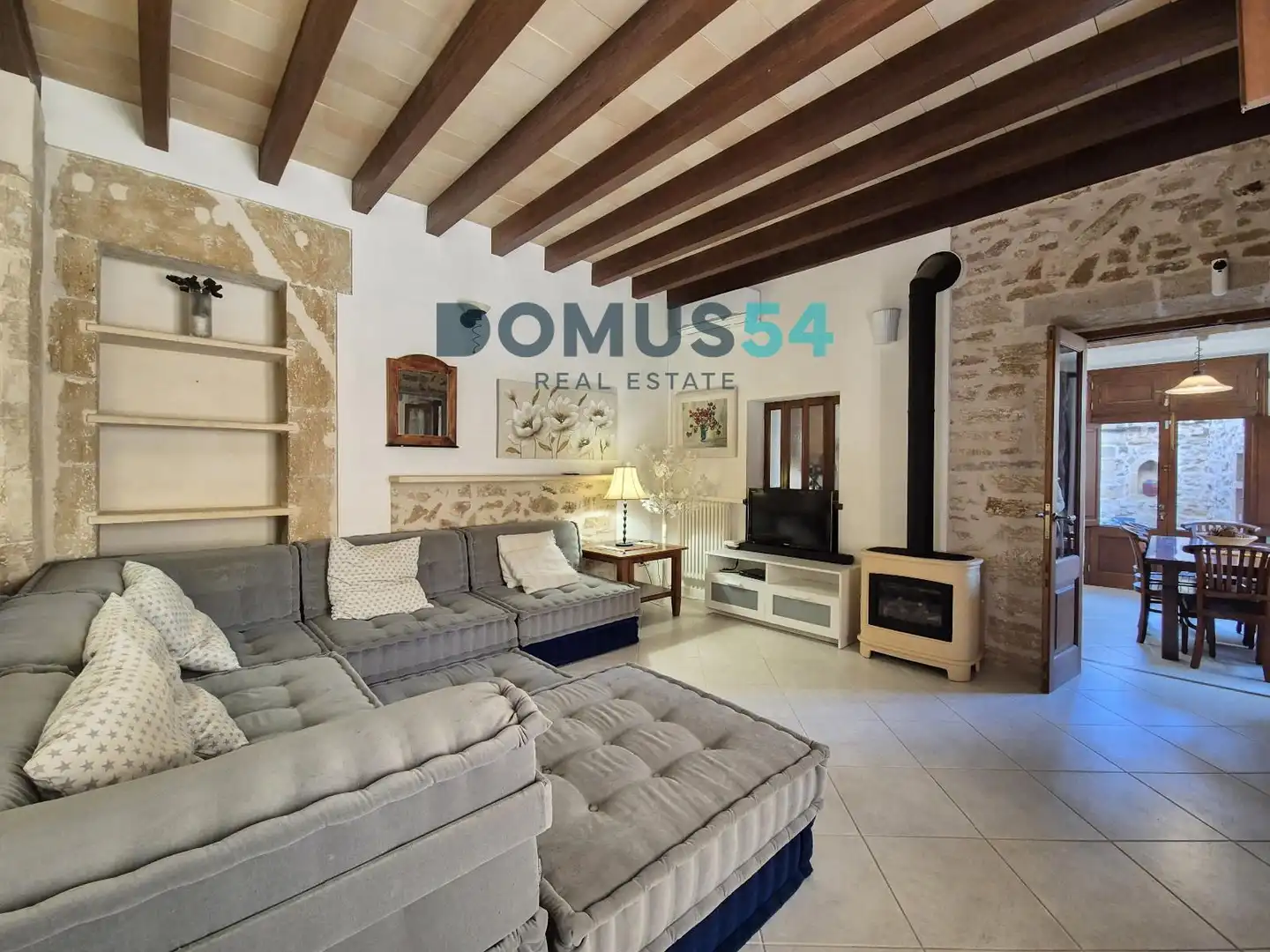 Sala d'estar de Casa o xalet en venda en Alcúdia amb Terrassa