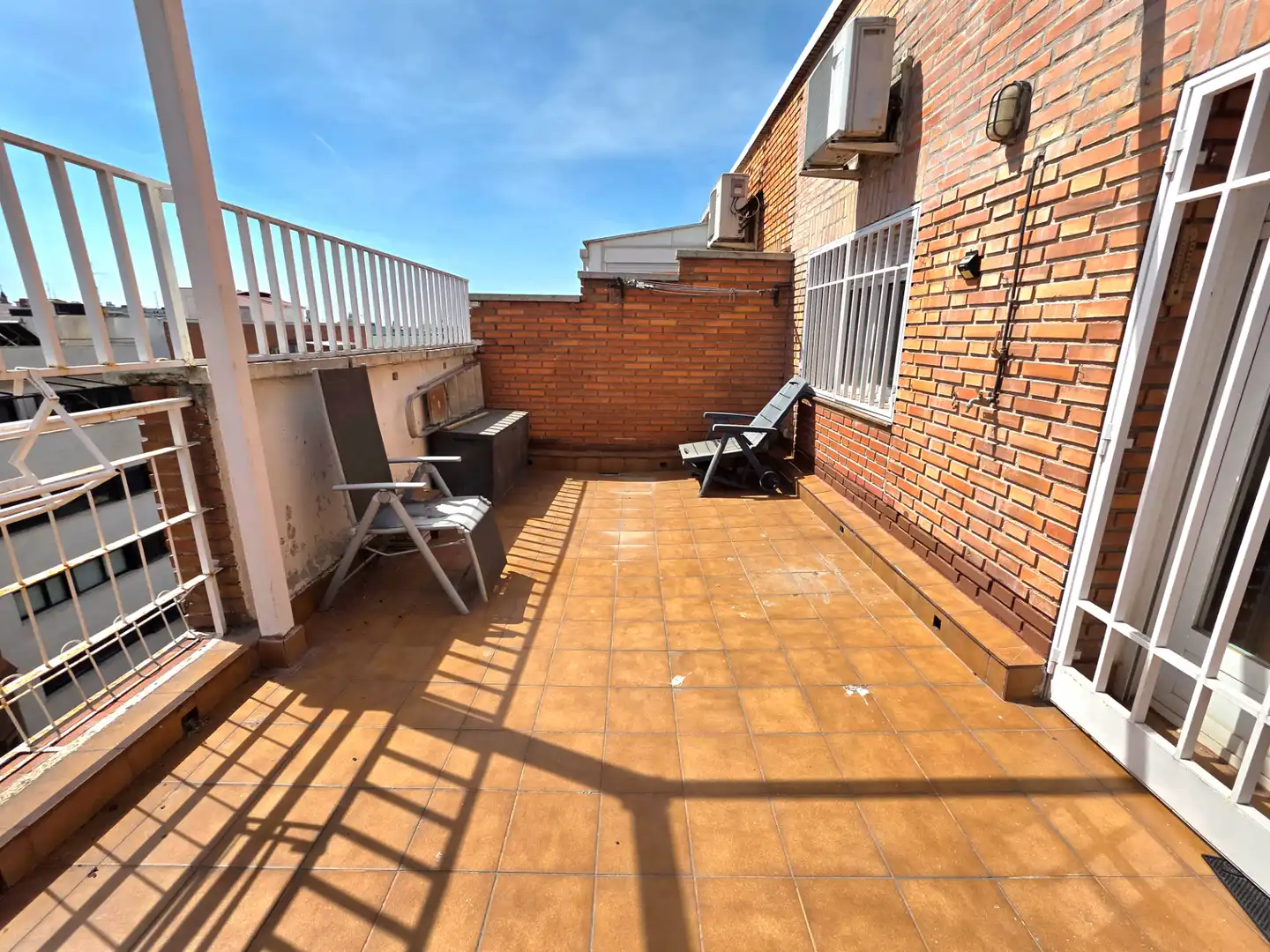 Terraza de Ático en venta en Madrid con Aire acondicionado, Calefacción y Parquet