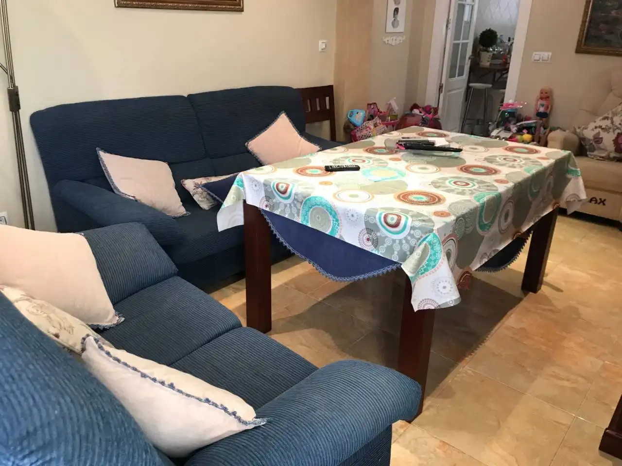 Living room of Flat for rent in Morón de la Frontera  with Storage room and Balcony