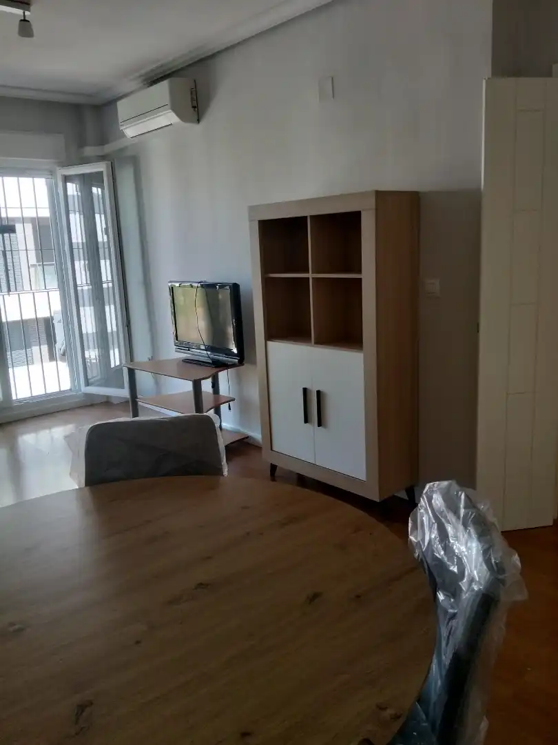Sala de estar de Piso de alquiler en Sevilla con Aire acondicionado, Parquet y Terraza
