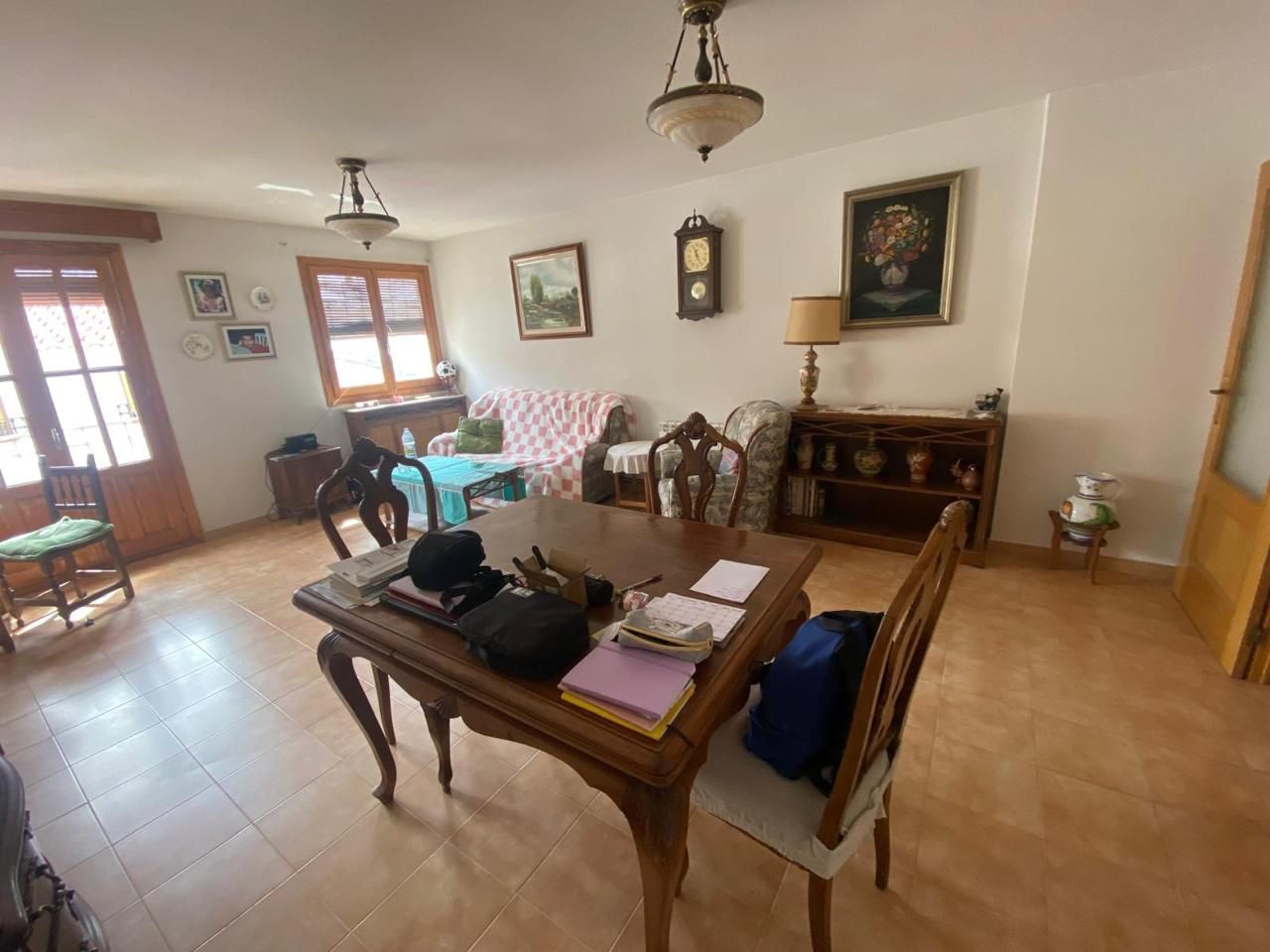 Dining room of Flat for sale in Santa Cruz de la Zarza  with Heating, Terrace and Balcony