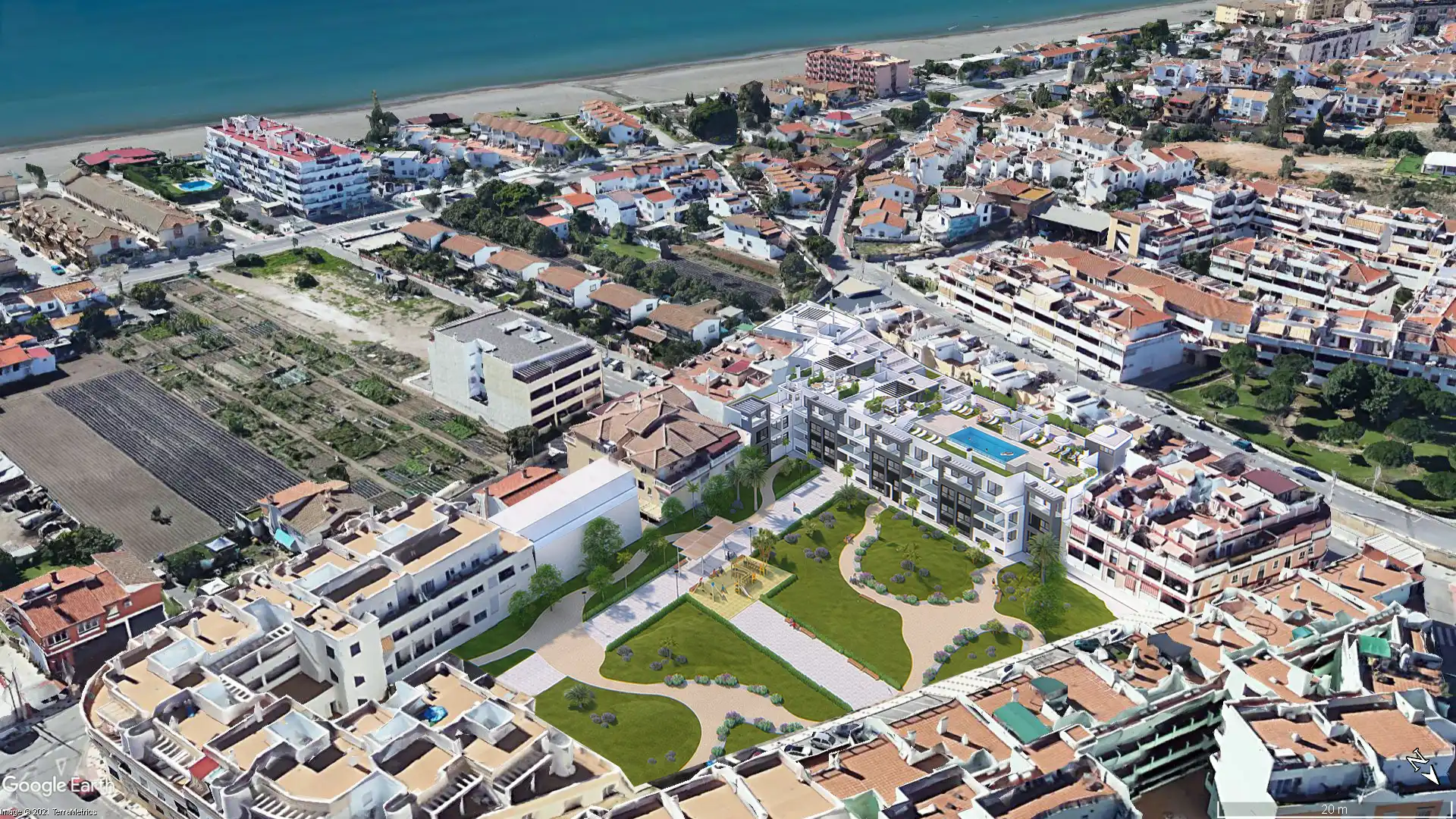 Exterior view of Flat for sale in Rincón de la Victoria  with Air Conditioner, Heating and Terrace