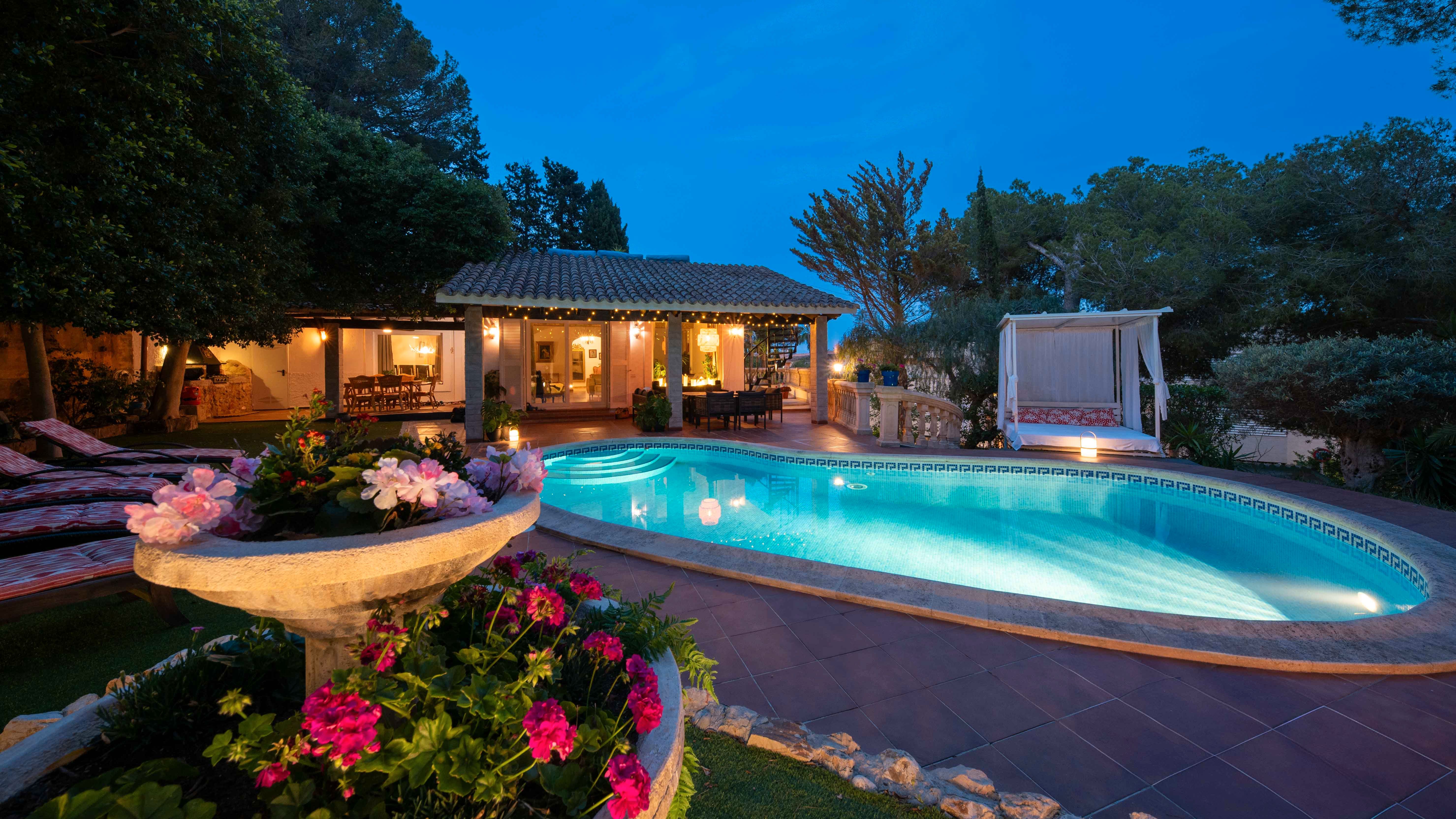Jardín de Casa o chalet en venta en Calvià con Aire acondicionado y Piscina