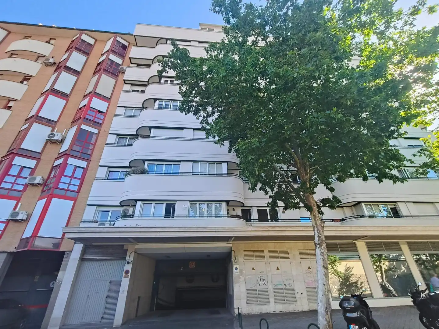 Vista exterior de Pis de lloguer en Madrid amb Calefacció i Traster