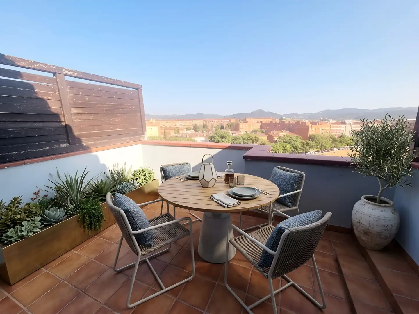 Terraza de Piso en venta en Ripollet con Calefacción y Amueblado
