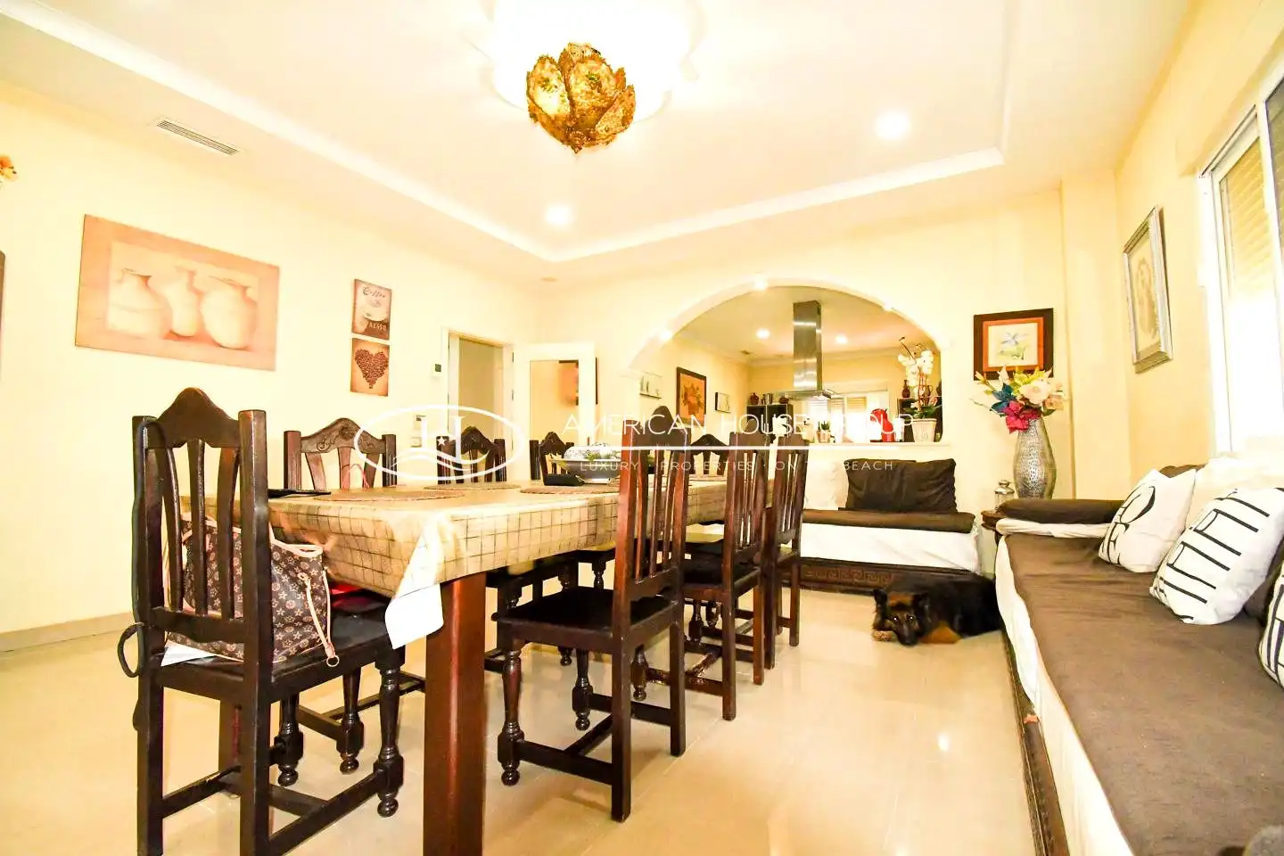 Dining room of Houses for sale in Chiclana de la Frontera  with Air Conditioner, Heating and Private garden