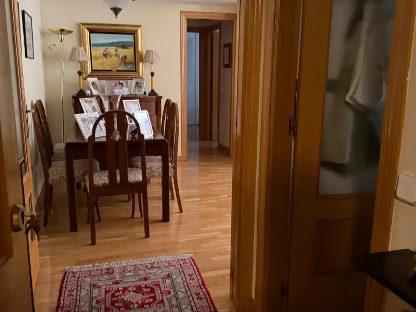 Dining room of Flat for sale in  Madrid Capital  with Air Conditioner
