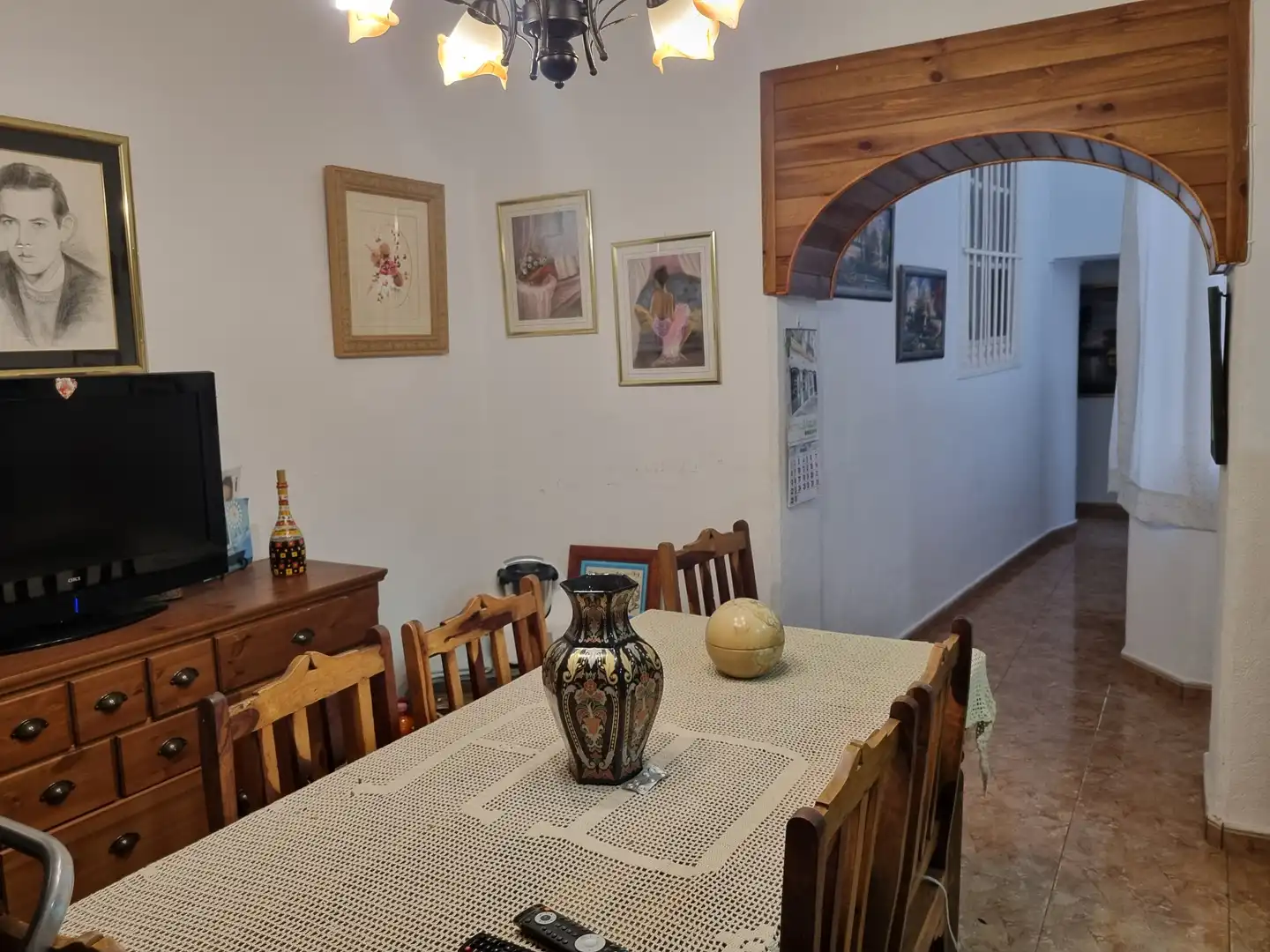 Dining room of Flat for sale in Cádiz  with Furnished, Oven and Washing machine