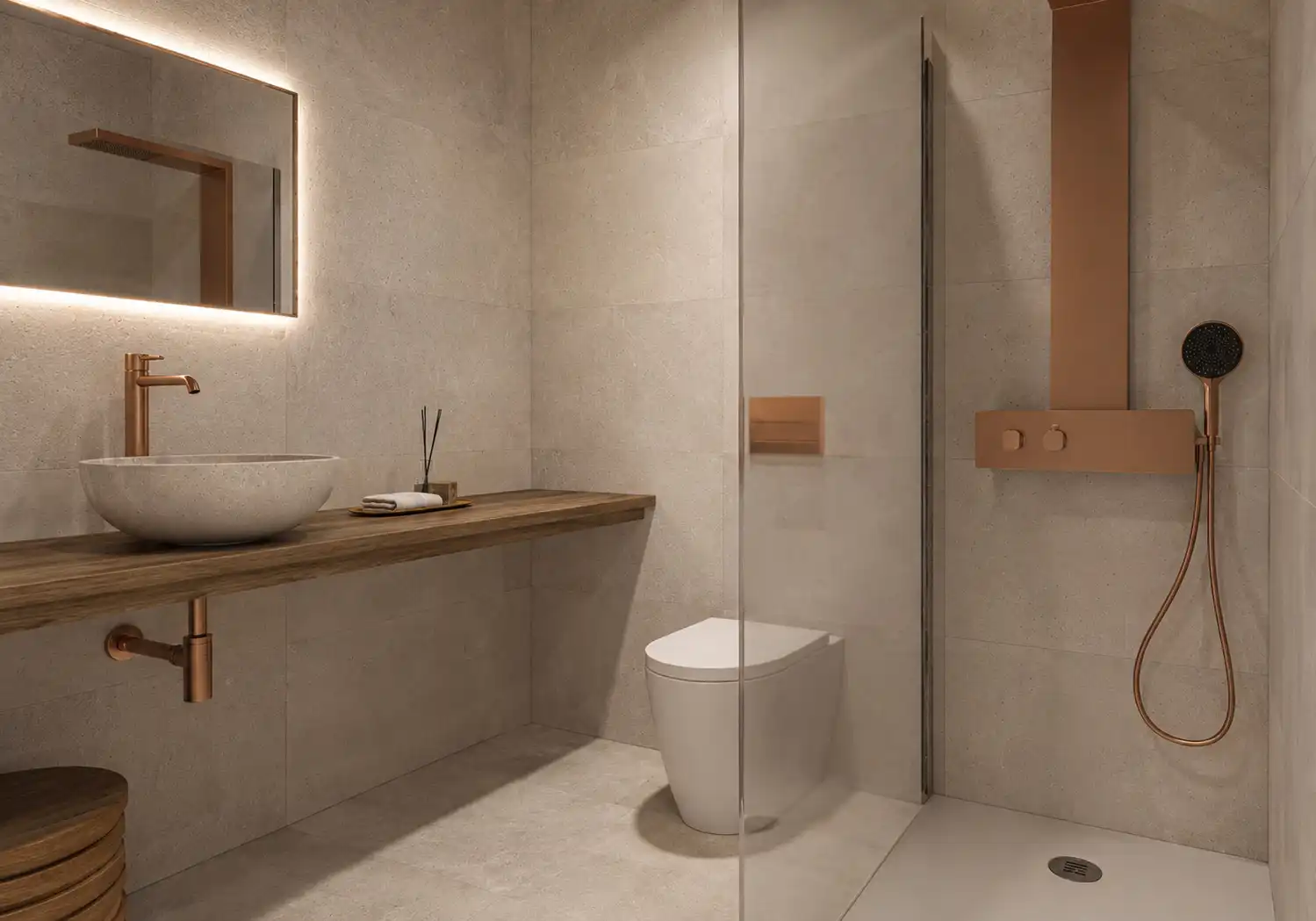 Baño de Ático en venta en Cabrils con Aire acondicionado, Calefacción y Parquet