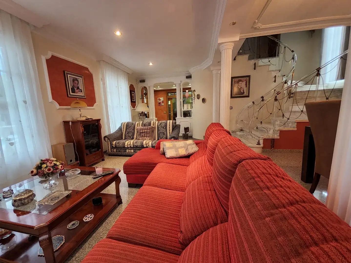 Living room of Houses for sale in San Vicente del Raspeig / Sant Vicent del Raspeig  with Storage room, Swimming Pool and Community pool