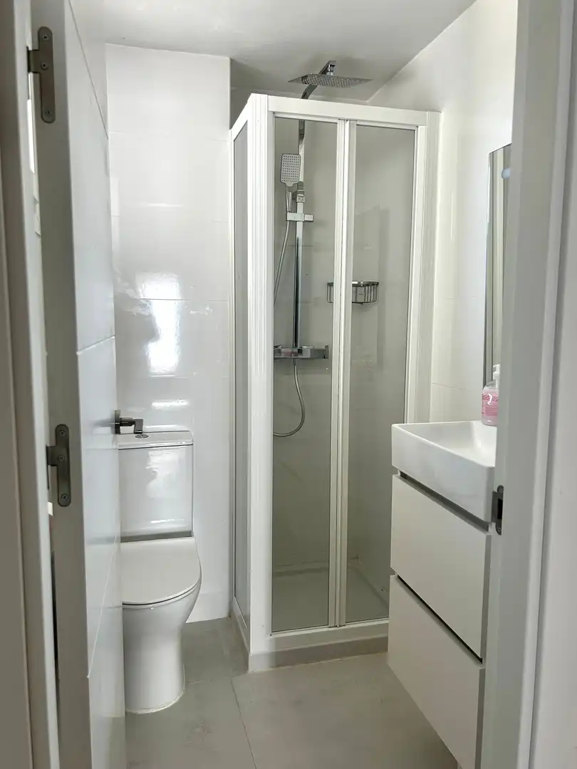 Baño de Apartamento de alquiler en Fuengirola