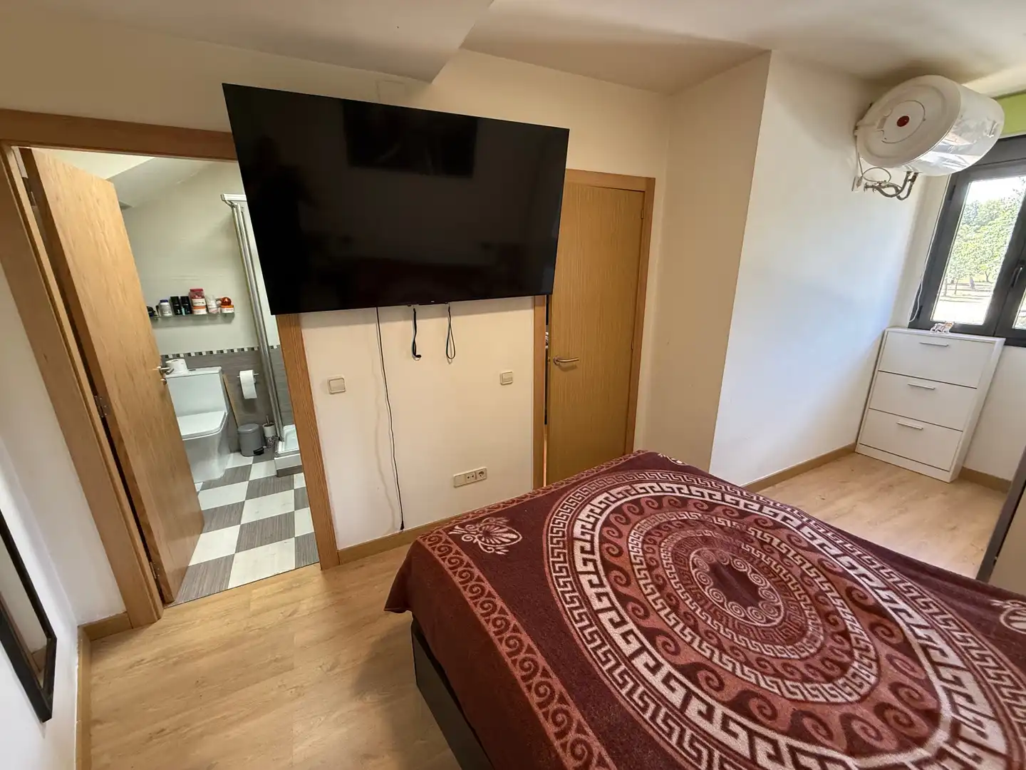 Bedroom of Flat for sale in Lleida  with Air Conditioner, Heating and Parquet flooring