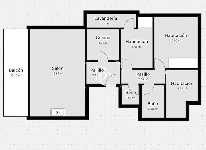 Wohnung zum Verkauf in Sitges mit Klimaanlage, Heizung und Privatgarten
