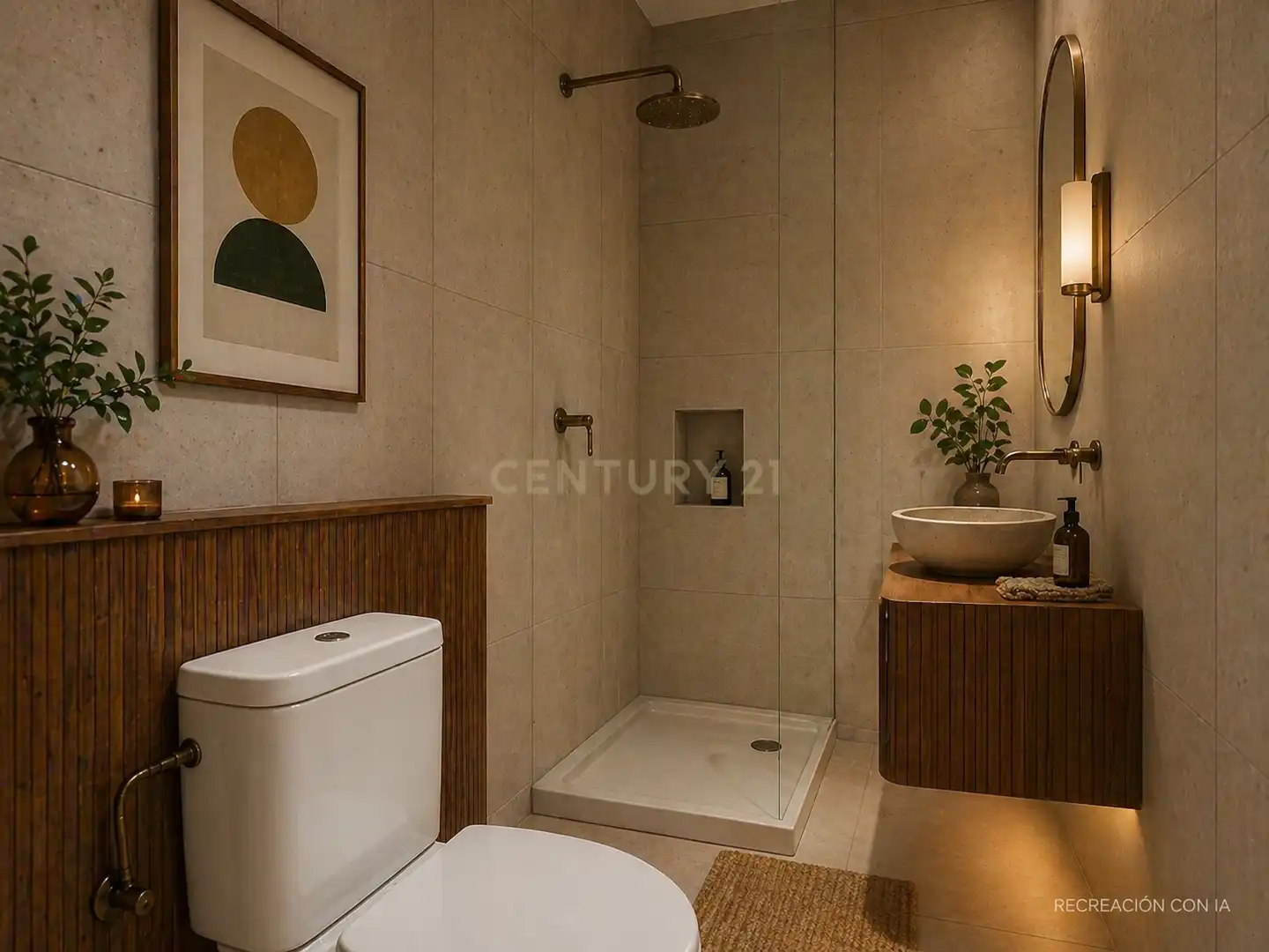 Bathroom of Houses for sale in Álora