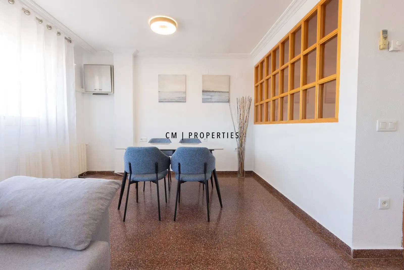 Esszimmer von Maisonette zur Miete in Sagunto / Sagunt mit Klimaanlage, Heizung und Möbliert