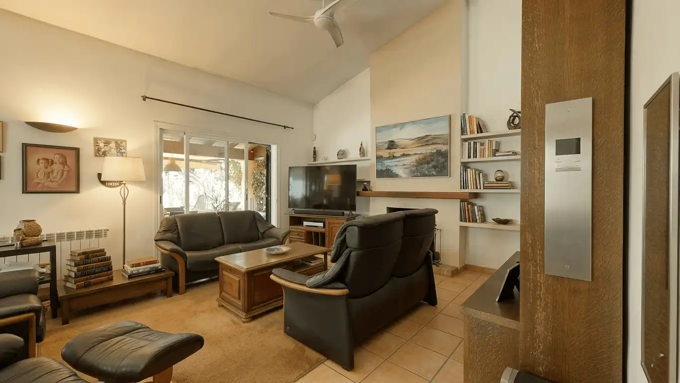 Sala d'estar de Casa o xalet en venda en Sant Llorenç des Cardassar amb Aire condicionat, Calefacció i Terrassa