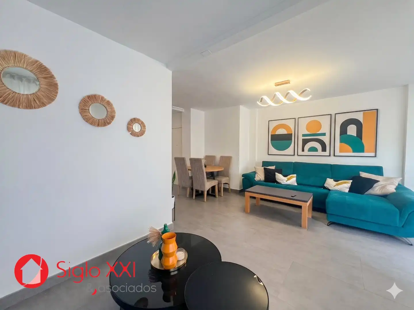 Wohnzimmer von Wohnung zum Verkauf in Vila-real mit Klimaanlage, Terrasse und Balkon