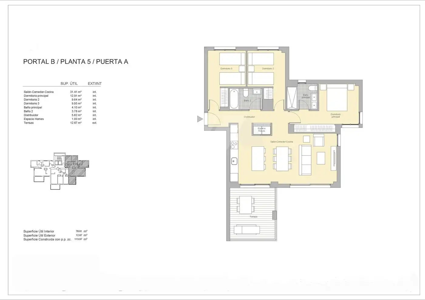 Mini appartamento con terrazza in vendita a Marisol Park - Ortembach - Los Almendros, imagen 25
