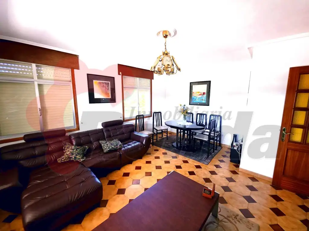 Living room of Houses for sale in Lugo  with Terrace and Furnished