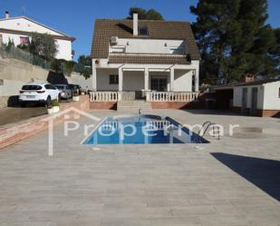 Swimming pool of House or chalet for sale in Lliçà d'Amunt  with Air Conditioner, Terrace and Swimming Pool