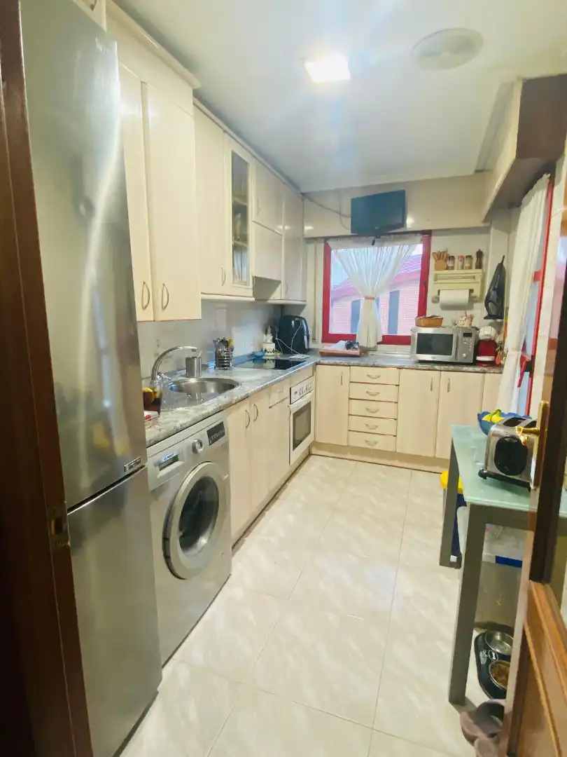 Cocina de Casa adosada en venta en Palencia con Calefacción, Jardín privado y Parquet