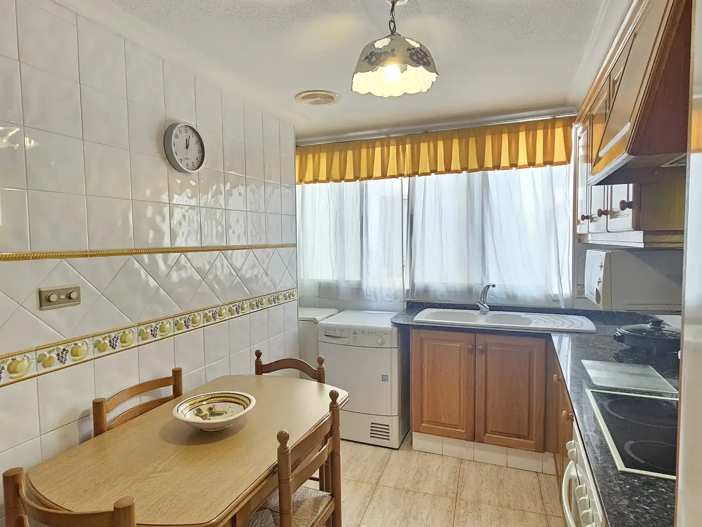 Kitchen of Flat for sale in Santa Pola  with Air Conditioner, Furnished and TV
