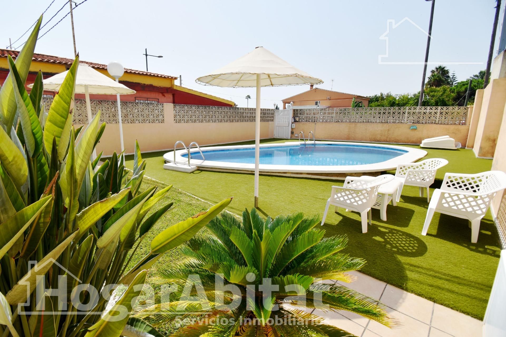 Garden of House or chalet for sale in Almazora / Almassora  with Air Conditioner, Private garden and Terrace
