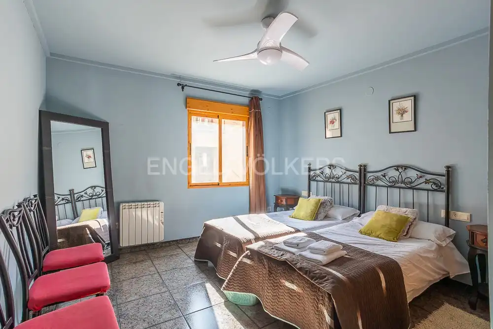 Bedroom of Houses for sale in La Vall de Laguar  with Air Conditioner, Heating and Terrace
