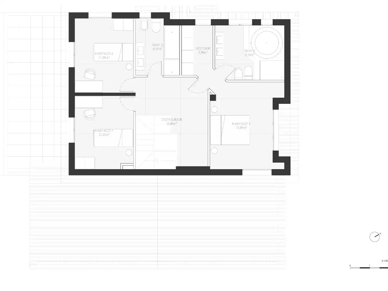 Casa amb piscina en venda a Tres pins 15, imagen 32