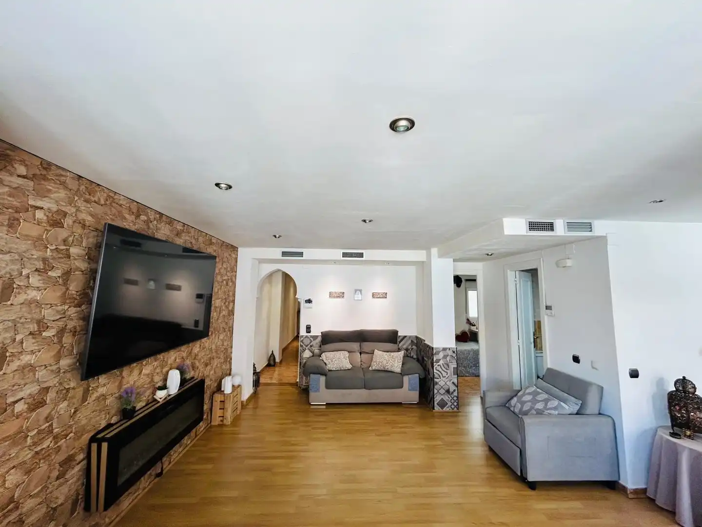 Living room of Flat for sale in Benidorm  with Air Conditioner