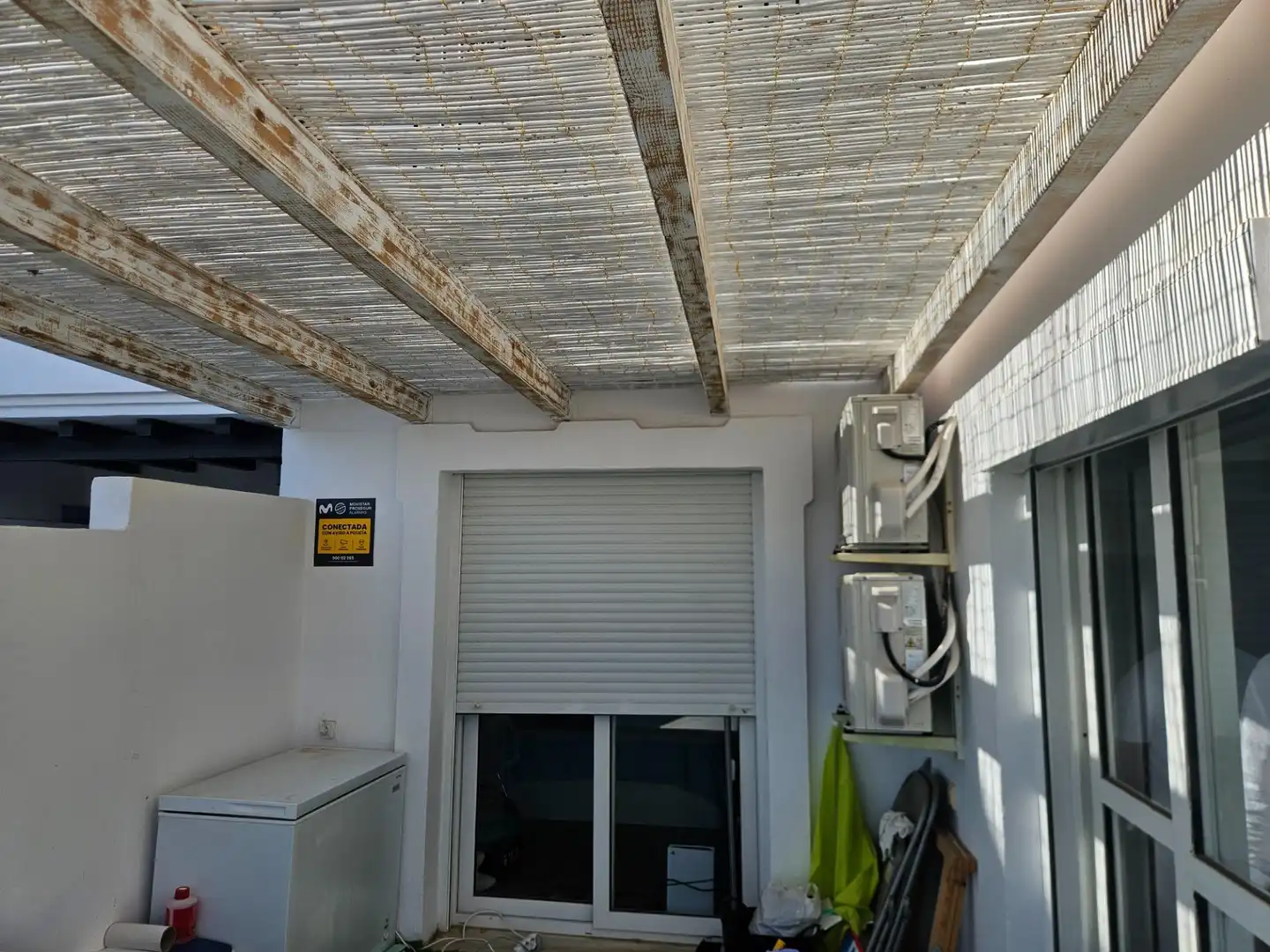 Terrasse von Wohnungen zum Verkauf in El Ejido mit Klimaanlage, Terrasse und Abstellraum
