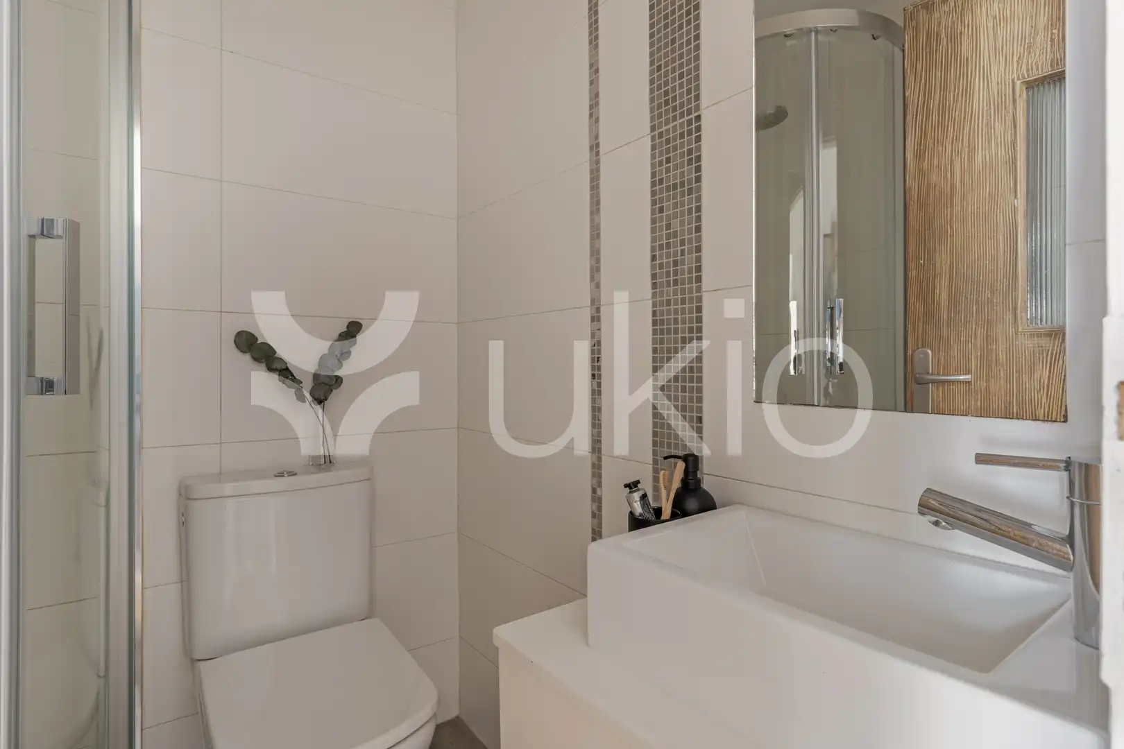 Bany de Apartament de lloguer en Barrio de Salamanca