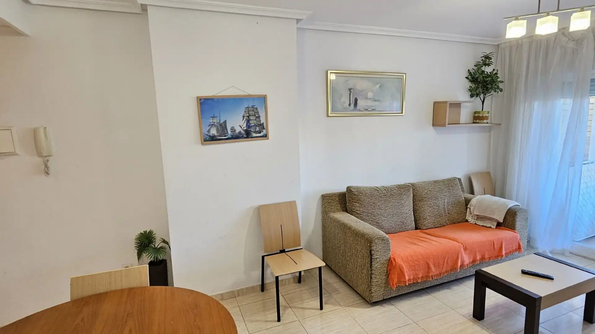 Living room of Apartments for sale in Oropesa del Mar / Orpesa  with Air Conditioner, Heating and Terrace