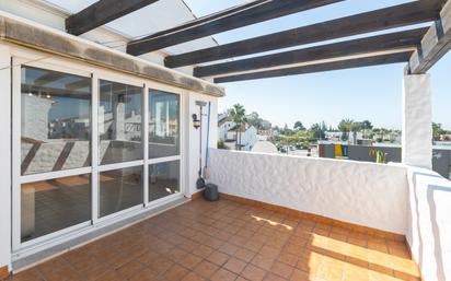 Terrace of Flat for sale in Estepona  with Air Conditioner, Terrace and Swimming Pool