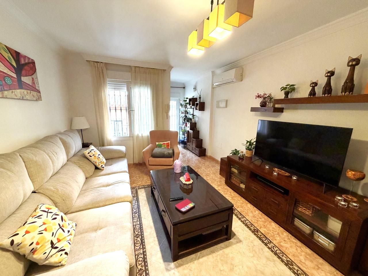 Sala de estar de Planta baja en venta en Málaga Capital con Terraza y Amueblado