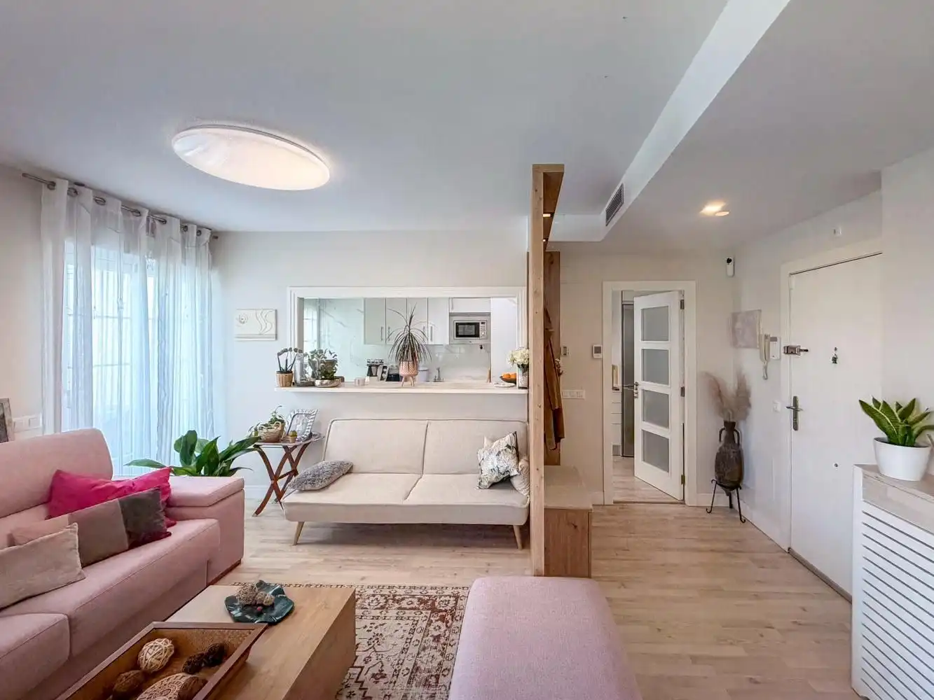 Wohnzimmer von Dachboden zum Verkauf in Illescas mit Klimaanlage, Heizung und Terrasse