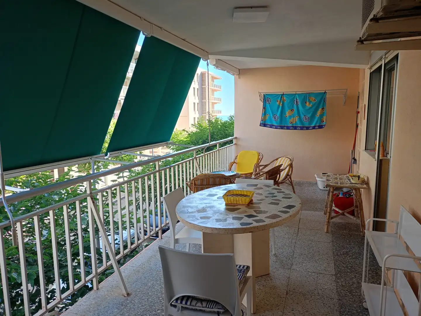 Terrasse von Wohnung zum Verkauf in Gandia mit Klimaanlage, Terrasse und Möbliert