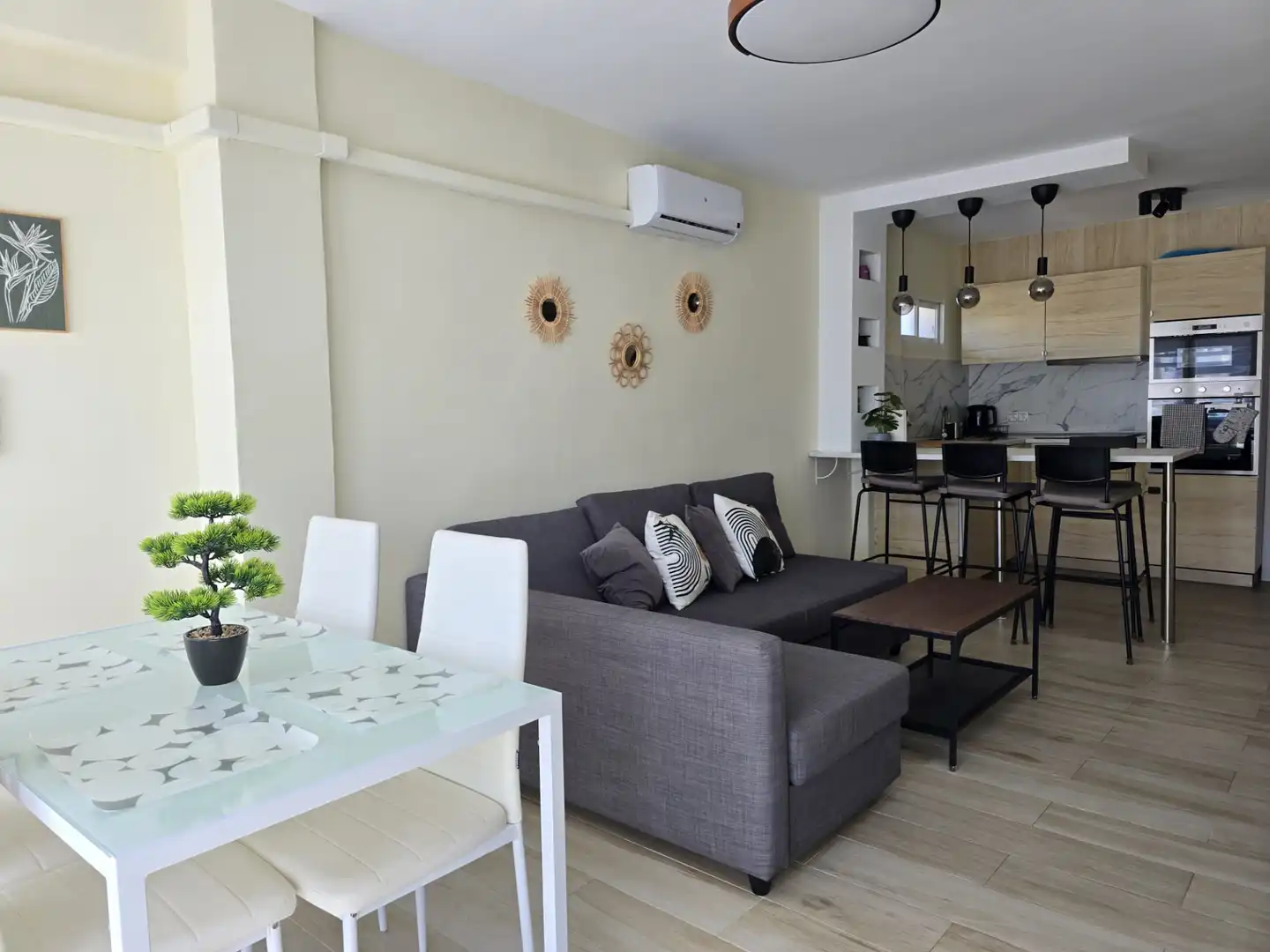 Sala de estar de Apartamento de alquiler en Solymar
